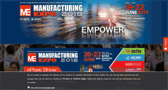 Desktop Screenshot of manufacturing-expo.com